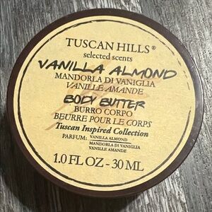 Tuscan Hills Vanilla Almond Body Butter